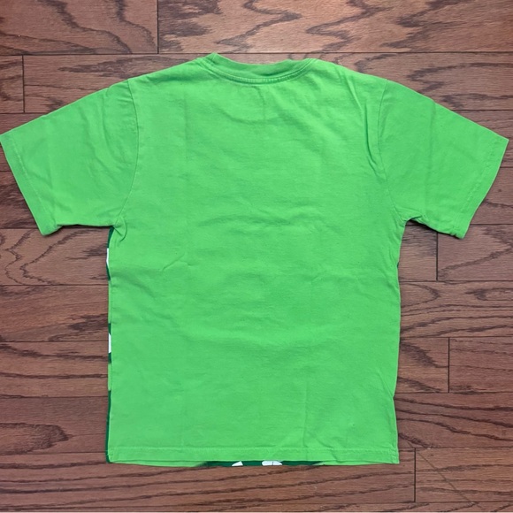 St. Patrick Green Tee with Shamrock Design - Picture 3 of 3